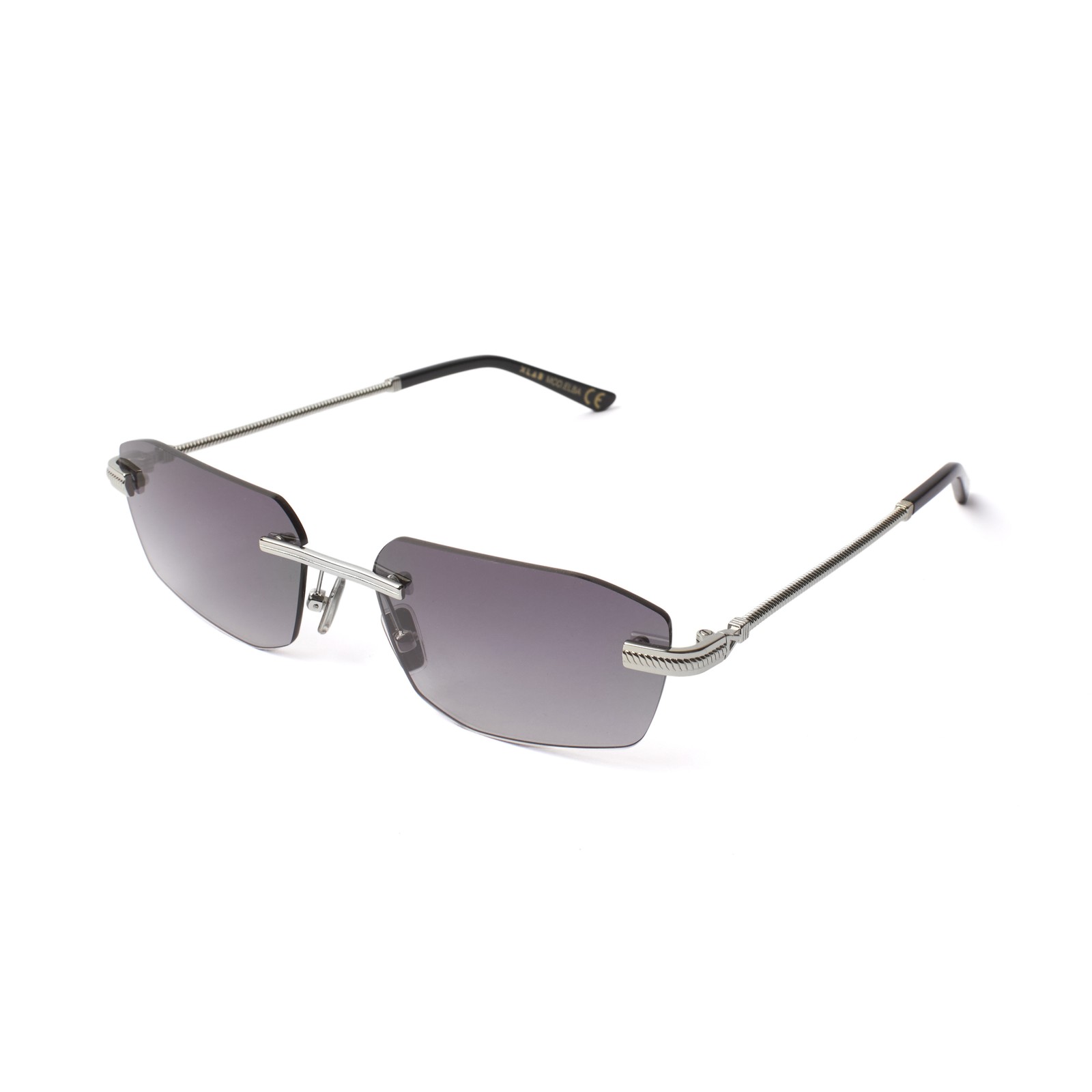 XLAB Sonnenbrillen mod Elba-Spalte SilberRauchton Silber Rauch Mnner Frauen 22590₽