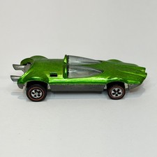 Vintage Hot Wheels Redline 1969 Green Spectra Swingin Wing USA