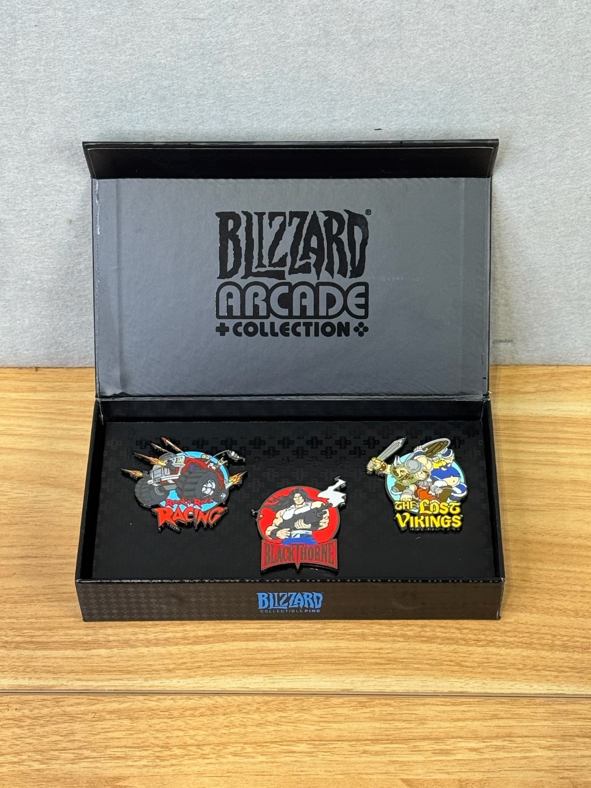 BLIZZARD ARCADE PIN COLLECTION SET LIMITED TO 1500 SET OF 3