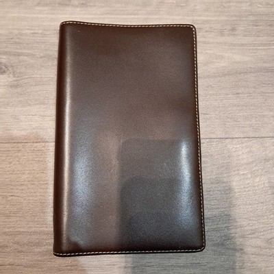 Filofax Kubanisch Slimline Organizer Italienisch Leder Planer Arbeit Uni Kartenfächer