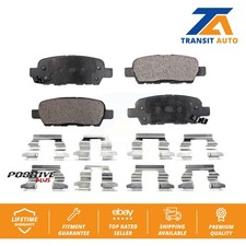 Rear Semi-Metallic Brake Pad For Nissan Rogue Sentra Altima Murano INFINITI LEAF