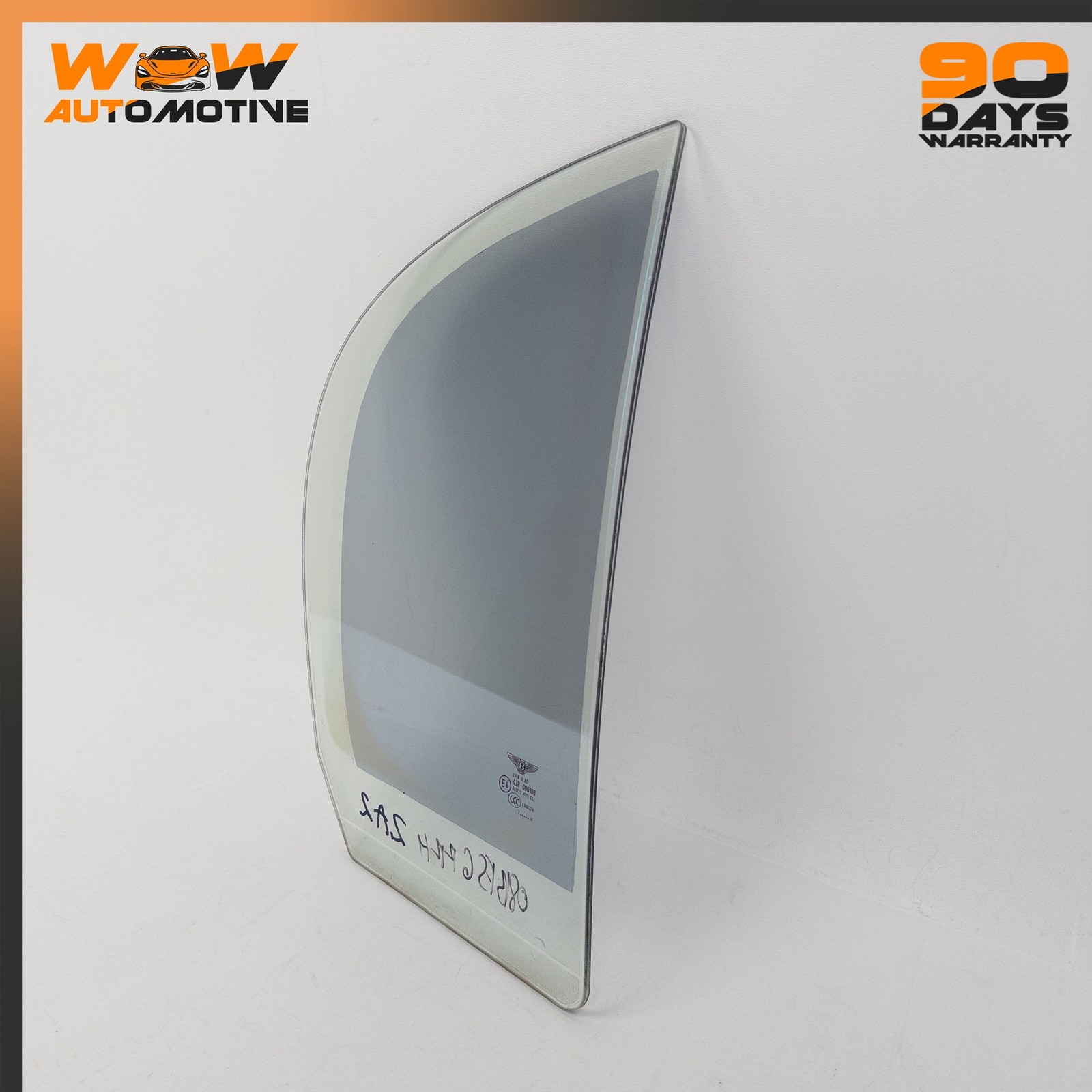 06-13 BENTLEY CONTINENTAL FLYING SPUR RH REAR QUARTER WINDOW AUTO GLASS OEM