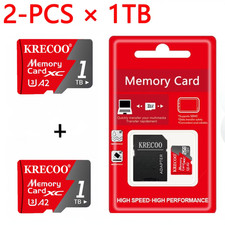 Micro SD TF Memory Card Ultra 64GB 128GB 256GB 1TB Class 10 TF U3 150MB/s Lot