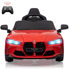 12V Ride On Car for Kids Licensed BMWM4 Battery Powered Vehicle Remote Car Toys