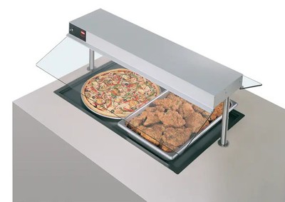 Hatco 48''W Built-In Heated Shelf Foodwarmer 21'' Depth Recessed Top