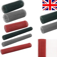 Welded Wire Mesh Roll Aviary Fencing Graden Square Plant Support Wire Netting UK
