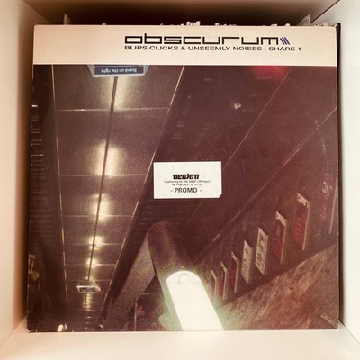Obscurum - Blips Clicks & Unseemly Noises. Share 1 (2x12'') (Near Mint (NM or M-)