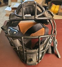 Masque De Catcher Rawlings Noir Pour Adulte - Protection Baseball/softball Adjustable