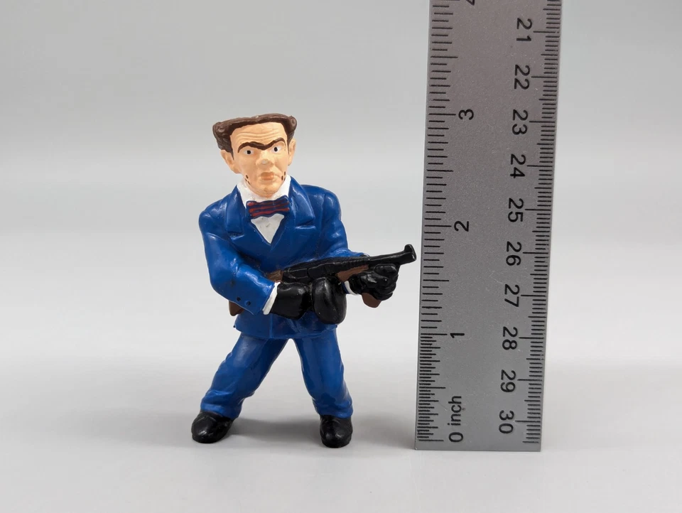 Figura de acción suelta de PVC con tapa plana Dick Tracy vintage 1990 de Disney Applause  Foto 2 de 4