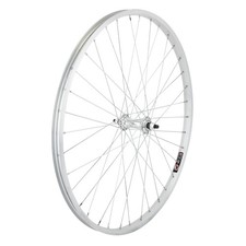 Wheel Front 26x1.5 559x20 Alloy Silver 36 Alloy Bolt On 3/8 14gUCP