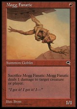 MTG MOGG FANATIC EXC - MOGG FANATICO - TE - MAGIC