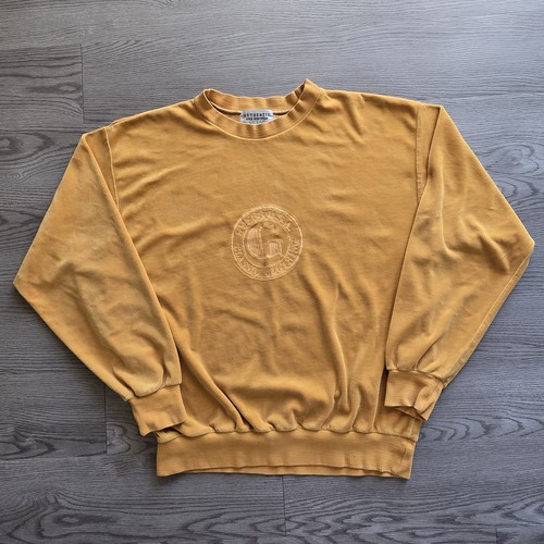 Guess, VTG 90s Guess Classic Crewneck Sweater M Georges Marciano Embroidered Velour