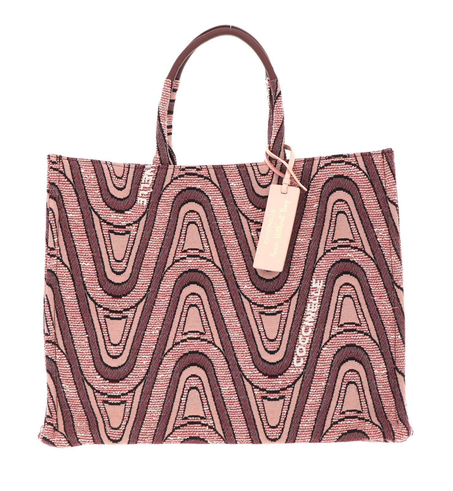 COCCINELLE shopper bag Handbag Mul. Camel / Carru