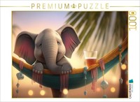 Calvendo Puzzle Tropical Dreams | 1000 Pieces, Finished Size 25.2 × 18.9 In (64