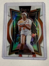 2025 Panini Select WNBA Aneesah Morrow #42 Concourse White Prizm # 16/99  (RC)