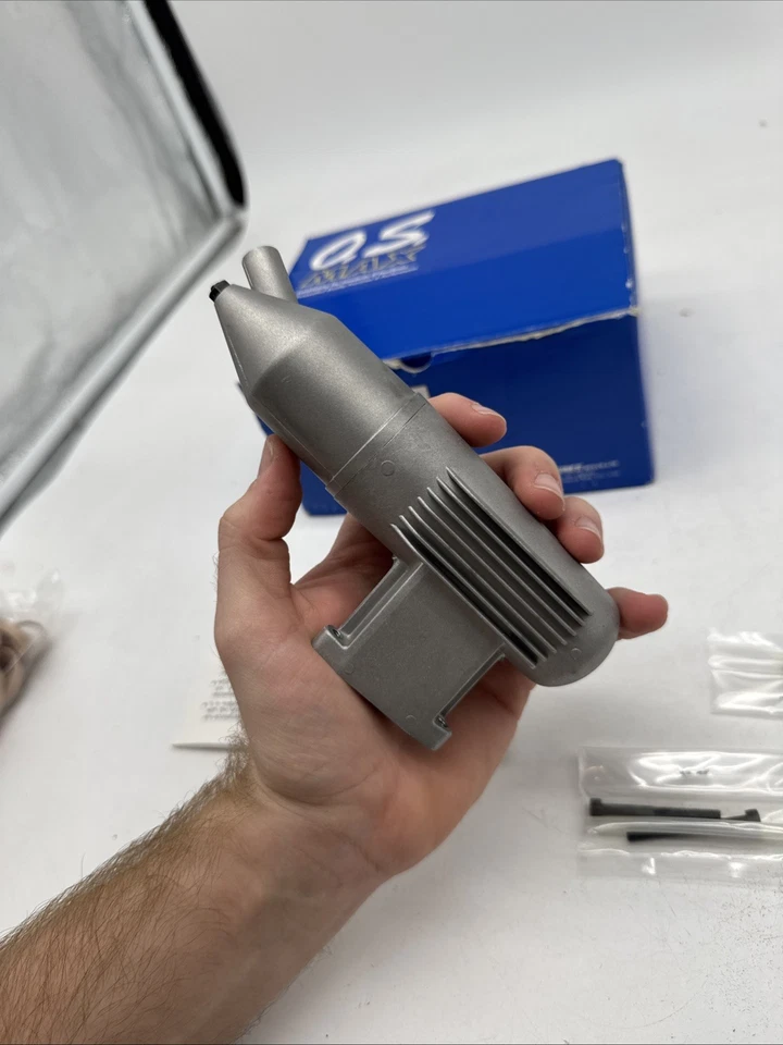 O.S. MAX 65 LA RC AIRPLANE MUFFLER ONLY. s1 - Image 3 of 4