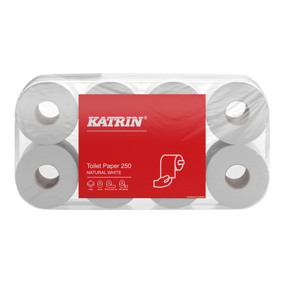 Katrin Basic Toilet 250 2-lagig 64 Rollen