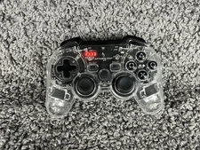 PDP Afterglow For PS3 Wireless Controller Clear Model 064-015TGAP - NO DONGLE *