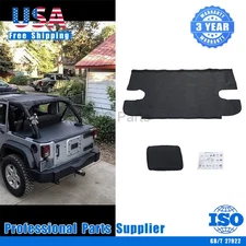 Cargo Cover Tonneau Cover Shield fit 2007-18 Jeep Wrangler JK Unlimited 4-Door