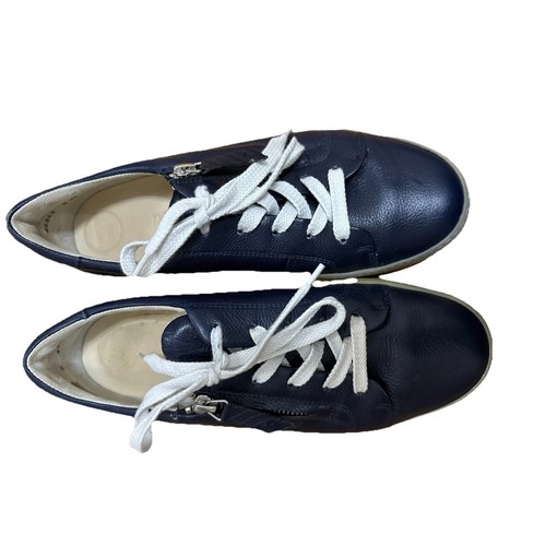 PAUL GREEN Super Soft Navy Blue Athletic Woman’s Sneakers Size 6 US 8.5 - Picture 2 of 8