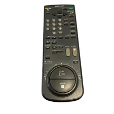 Sony VTR-TV Remote Control RMT-V102C Vintage OEM