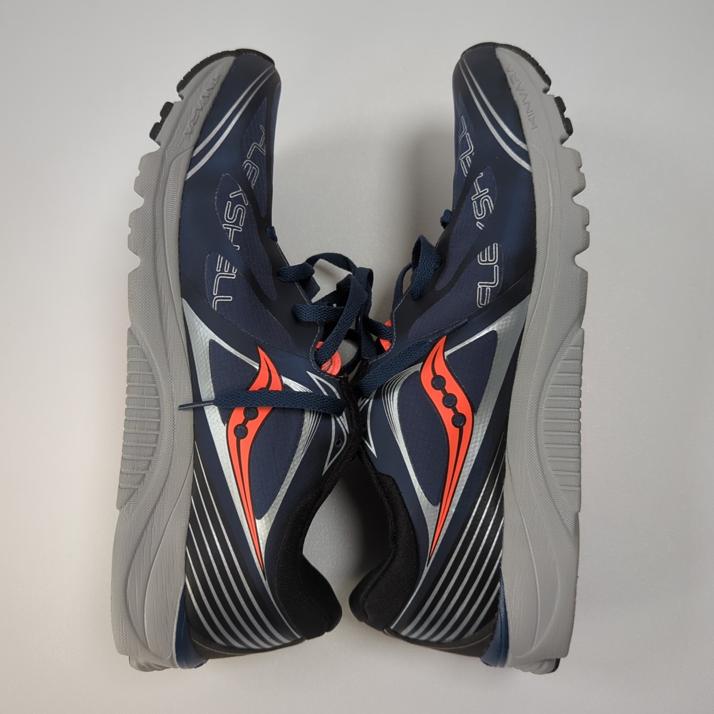 Saucony Kinvara 5 Running Shoes Mens 11.5 M Blue Orange Logo Sneakers EUC thumbnail 10
