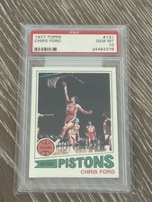 1977 Topps #121 Chris Ford PSA 10 POP 10