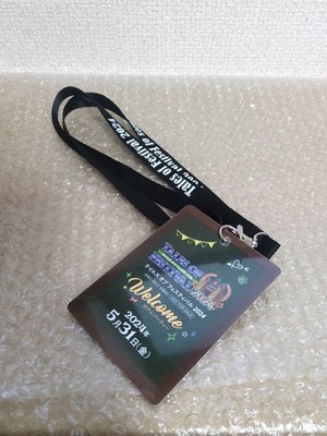 Tales of Festival 2024 Welcome Pass & Lanyard Strap NOT FOR SALE Japan Anime Gam