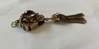 Antique Victorian 14k Gold Very Heavy Amethyst Rare Tassel Pendant — photo 5