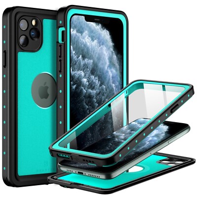 For Apple iPhone 11 / 11 Pro Max Case Waterproof Shockproof w/ Screen Protector