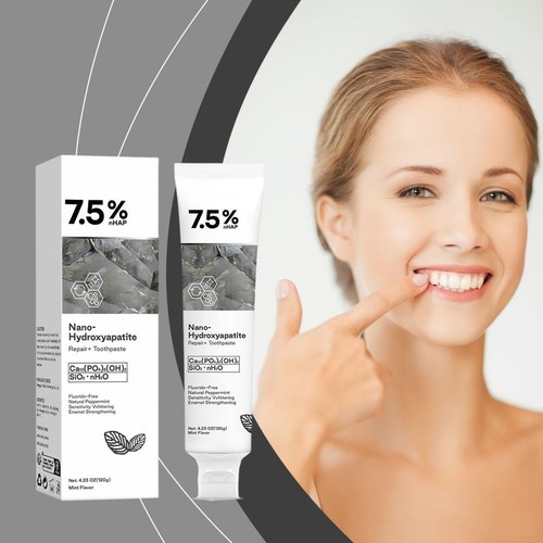 Nano-Hydroxyapatite-Cleaning and Whitening Toothpaste 7.5%Hap Toothpaste 120g - Picture 2 of 17