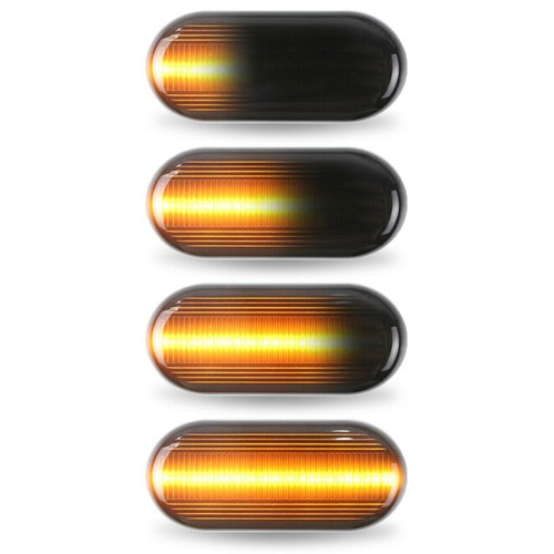 Side Marker Light Dynamic LED For Nissan Pathfinder 2005-2012 Qashqai 2007-2013 - Picture 6 of 20