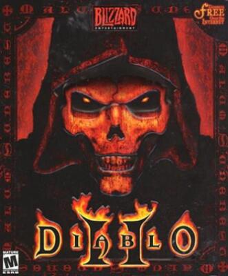 Diablo II 2 + Manual PC CD hack & slash dungeon crawl monster role-playing game!
