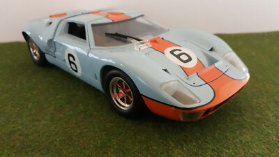 FORD GT40 # 6 LE MANS 1969 GULF 1/18 JOUEF EVOLUTION 3008 voiture