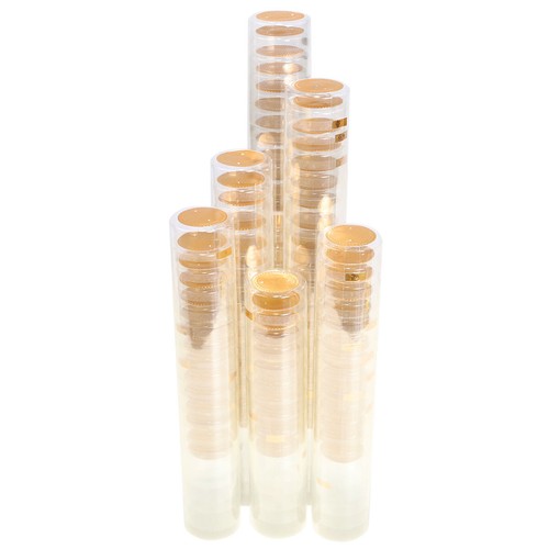 100Pcs PVC Clear Heat Shrink Tubing Cover Cap 28mm x 45mm Wine Bottle Home Brew - Bild 3 von 4