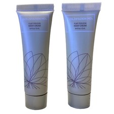 GOLDFADEN MD PLANT PROFUSION NIGHT CREAM  2 Travel Sizes/.4oz each/Sealed 