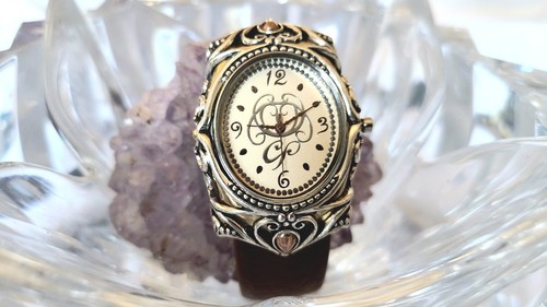CAROLYN POLLACK Sincerely Southwest Sterling Silver Copper Brass Women's Watch - Picture 5 of 11