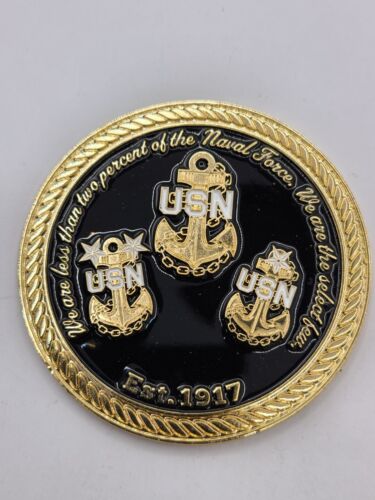 Awesome Navy USN CPO Sister Pride Challenge Coin All women are created equal - Picture 3 of 4