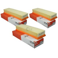 3X Mahle / Knecht Lx 35 Luftfilter Filter Air