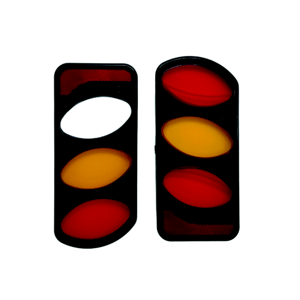 2 plastiche NERE fanali dx e sx per PURE INSTINCT art.708 Nero Peruzzo