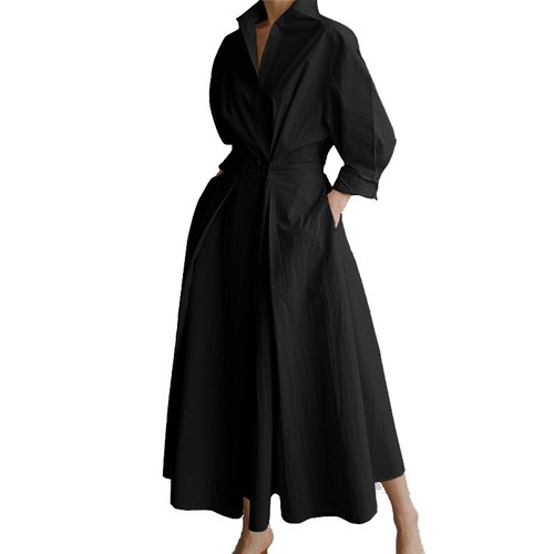 Baumwolle Für Frauen Mischt Maximale Dame -Kleid -Damen Damen Damen : - Picture 9 of 19