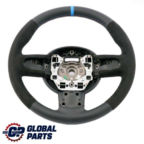 Mini Cooper One R56 R60 NEU Schwarz / Alcantara Leder Sportlenkrad 3 Speichen - Bild 2 von 12