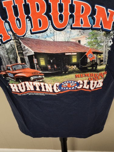 Delta Pro-Weight Auburn Hunting Club Sportsman's Paradise Adult Small T-shirt - Picture 5 of 6