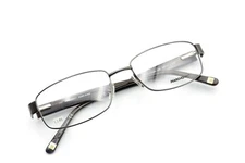 MARCHON NYC STANDARD 033 Gunmetal 54-17-140 Eyeglass Frames Flex Hinges L146