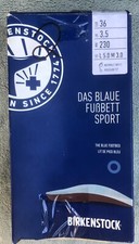 New Birkenstock Unisex Blue Footbed Insole Sport / Casual - Size EUR36 W5 UK3.5