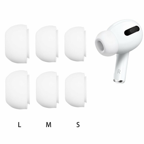 1Pair Replacement Ear Tips Buds for Apple AirPods Pro Earbuds Noise Cancelling - Afbeelding 6 van 14