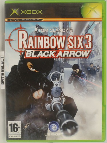 Jeu Xbox : Tom Clancy's Rainbow Six 3 - Version PAL FR Complète - Bon état