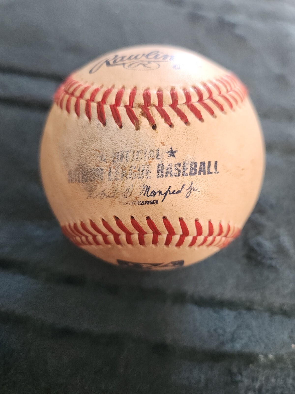 Ricardo Cabrera REDS Signed Autographed Rawlings MILB Game Used Baseball Auto view 7
