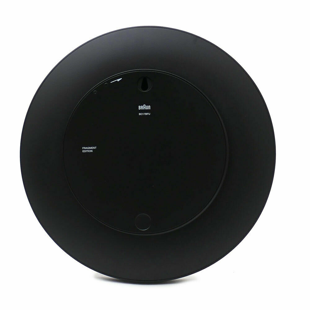 Fragment x Braun Classic Analogue Wall Clock Isetan Limited Black MIMB Tracking