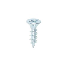 3MM x 12MM SILVER WOOD SCREWS COUNTERSUNK SHORT WOODSCREWS CHIPBOARD